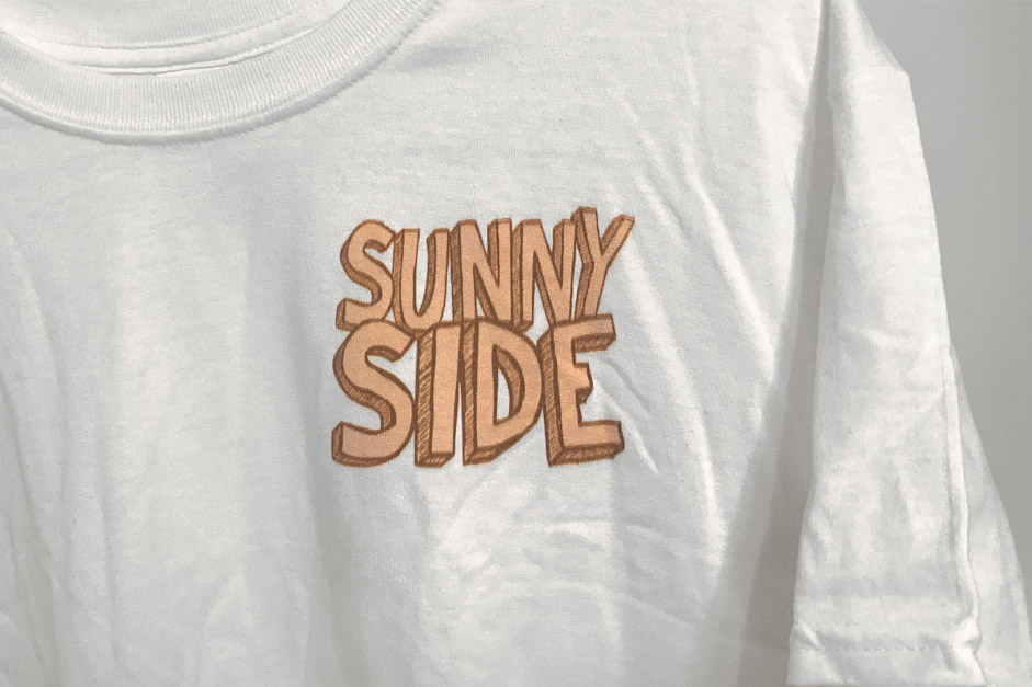 SunnySide Company Block Text Graphic Design