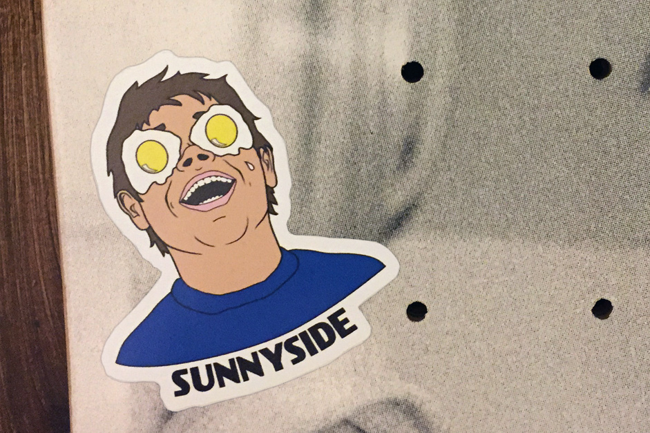 SunnySide Company Logo Sticker